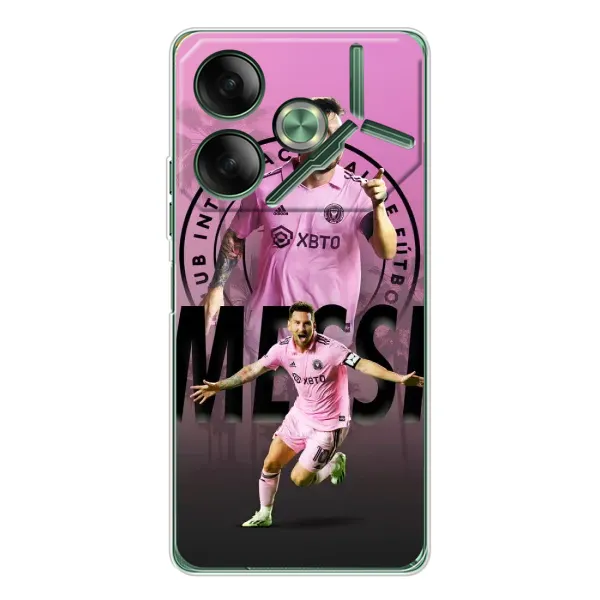 Чехол с принтом «Messi Miami» для TECNO Pova 7