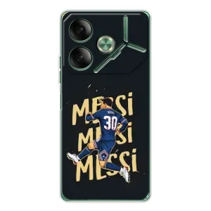 Чехлы для Tecno Pova 7 (Leo чемпион) (AlphaPrint) (Messi ПСЖ)