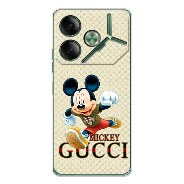 Чехол с принтом «Mikki Gucci» для TECNO Pova 7