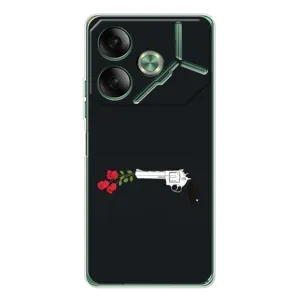 Чехлы (ART) Цветы на Tecno Pova 7 (VPrint) (Неочікувані квіти)