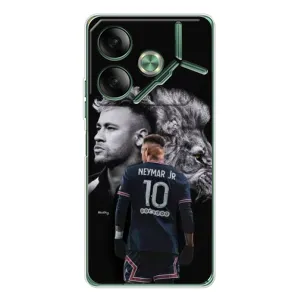 Чехол Неймар для Tecno Pova 7 (AlphaPrint) (Неймар Лев)