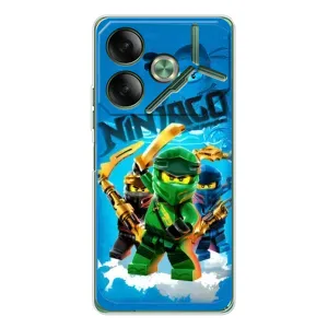 Чехлы с тематикой Киберспорт для Tecno Pova 7 (VPrint) (Ninjago)