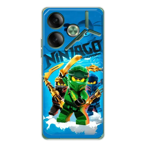 Чехол с принтом «Ninjago» для TECNO Pova 7
