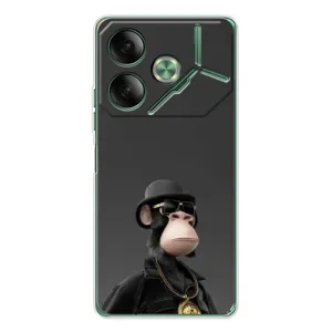Чохли з Мавпами NFT для Tecno Pova 7 (AlphaPrint) (Мавпа NFT)