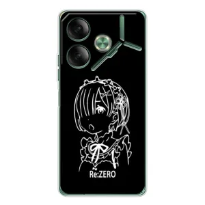 Чехлы Персонажи Аниме Наруто для Tecno Pova 7 (AlphaPrint) (Re: Zero)