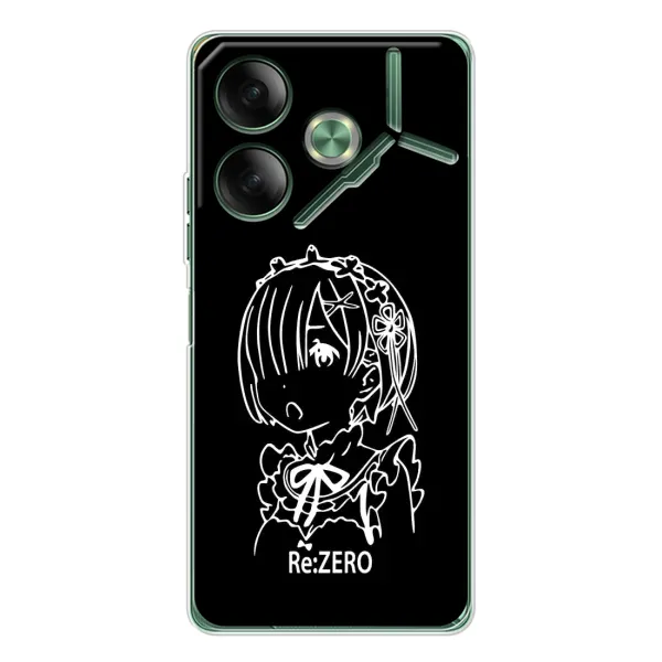 Чехол с принтом «Re: Zero» для TECNO Pova 7
