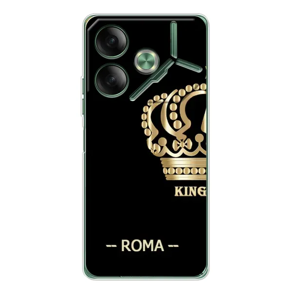 Чехол с принтом «Roma» для TECNO Pova 7