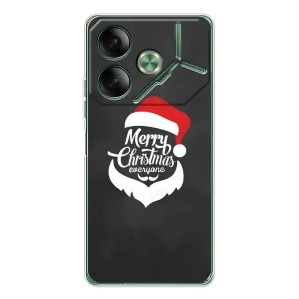 Чехол с принтом «Санта Крисмас» для TECNO Pova 7