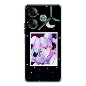 Чехлы Персонажи Аниме Наруто для Tecno Pova 7 (AlphaPrint) (Сейлор Мун)