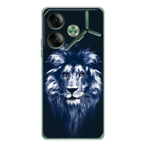 Чехол со Львом для Tecno Pova 7 (VPrint)