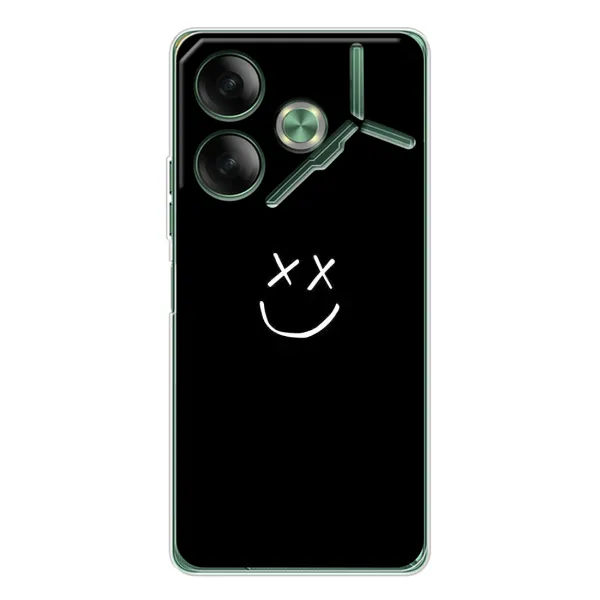 Чехол с принтом «Смайл» для TECNO Pova 7