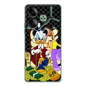 Чехлы для Tecno Pova 7 - Скрудж МакДак Louis Vuitton (PREMIUMPrint) (Стильная Утка)