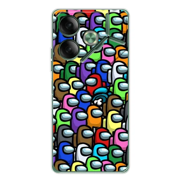 Чехол с принтом «Убит» для TECNO Pova 7