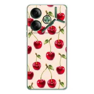 Чехлы с Фруктами для Tecno Pova 7 (VPrint) (Вишня)