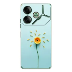 Чехлы с Цветами для Tecno Pova 7 (VPrint)