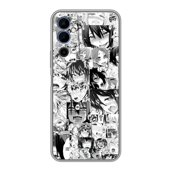 Чохол з принтом «Ahegao manga» для TECNO POVA Neo 2