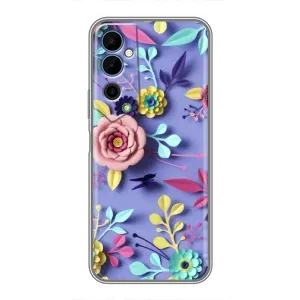 Чехлы с Цветами для Tecno POVA Neo 2 (VPrint) (Цветочный дизайн)