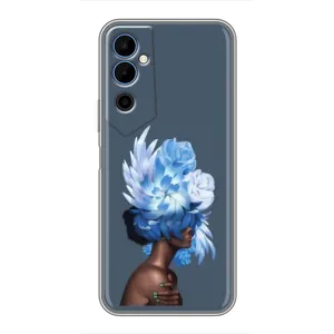 Чехлы (ART) Цветы на Tecno POVA Neo 2 (VPrint) (Цветы на голове)