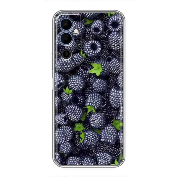 Чехол с принтом «Ежевика» для TECNO POVA Neo 2