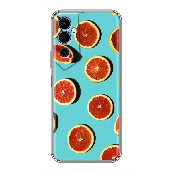 Чехол с принтом «Грейпфрут» для TECNO POVA Neo 2