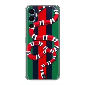 Чехлы ГУЧЧИ для Техно Пова Нео 2 (AlphaPrint) (Gucci змия)