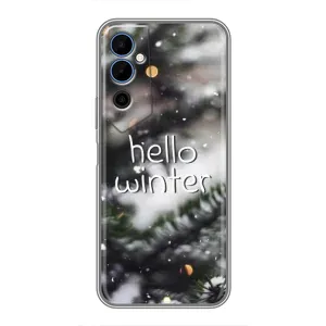 Новогодние, Праздничные Чехлы для Tecno POVA Neo 2 - 2024 год (Hello winter)