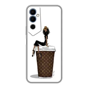 Чехлы Луи Витон для Tecno POVA Neo 2 (AlphaPrint - LOUIS VUITTON) (кофе LOUIS VUITTON)