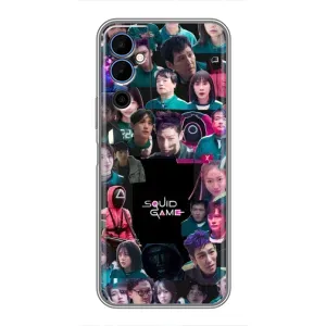 Чохол Гра в кальмара для Tecno POVA Neo 2 (Колаж Гра кальмара)