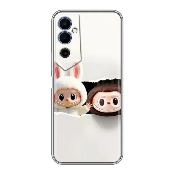 Чехол с принтом «Лабубу» для TECNO POVA Neo 2