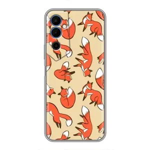 Чехол с принтом «Лисички» для TECNO POVA Neo 2