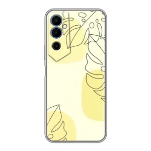 Силиконовый чехол с принтом в цветах на Tecno POVA Neo 2