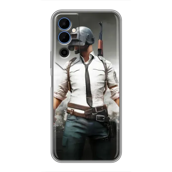 Чехол с принтом «Пабг мен» для TECNO POVA Neo 2