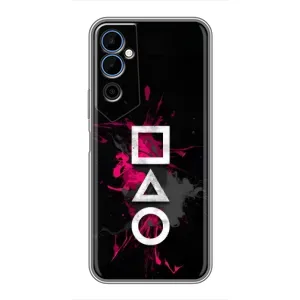 Чохол Гра в кальмара для Tecno POVA Neo 2 (Символи Гра кальмара)