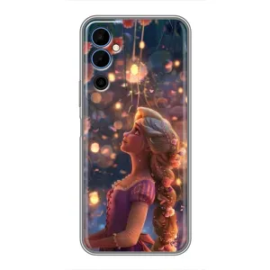 Чохол Рапунцель для Tecno POVA Neo 2 (Рапунцель ліхтарики)
