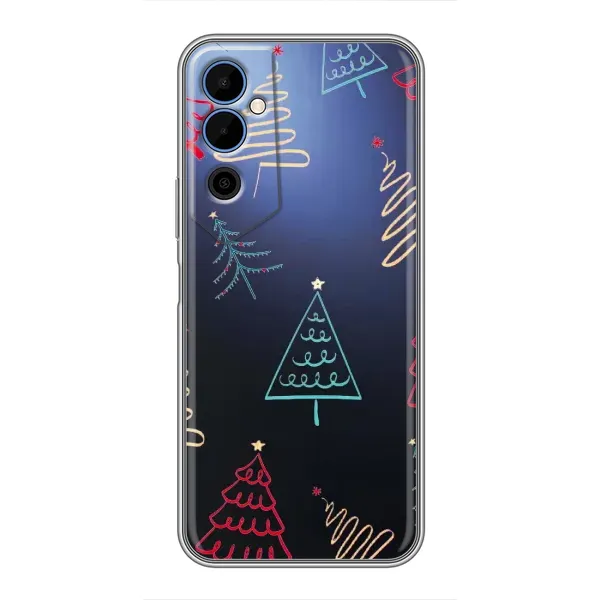 Чехол с принтом «Рождественские елки» для TECNO POVA Neo 2