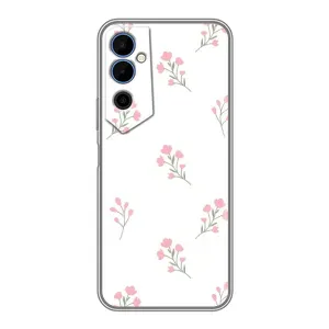 Чехол с принтом «Розовые цветы» для TECNO POVA Neo 2