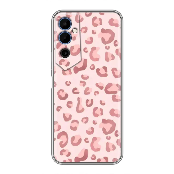 Чехол с принтом «Розовый леопард» для TECNO POVA Neo 2
