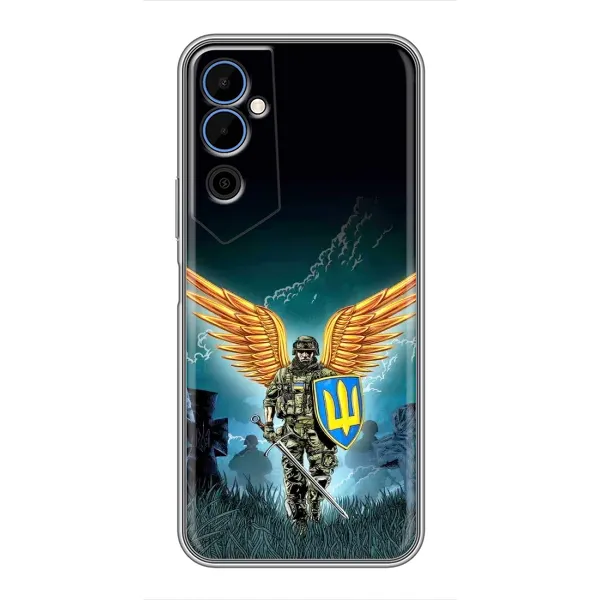 Чехол с принтом «Солдат ЗСУ» для TECNO POVA Neo 2