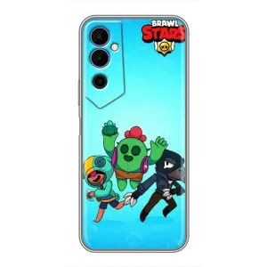 Чехол с принтом «Трио героев» для TECNO POVA Neo 2