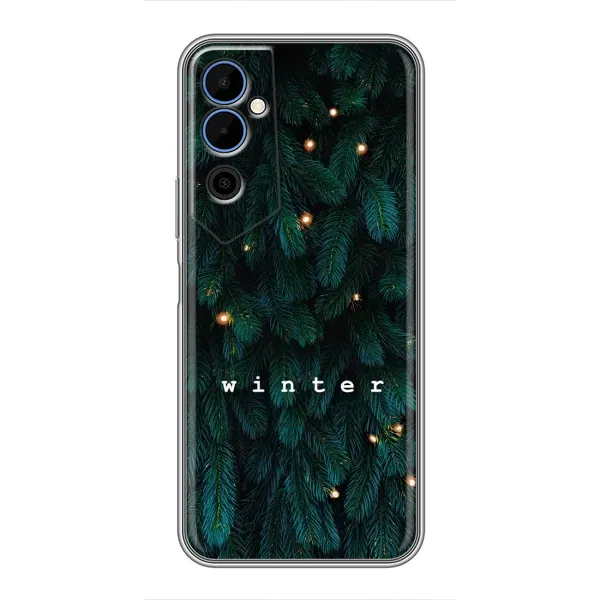 Чехол с принтом «Winter» для TECNO POVA Neo 2