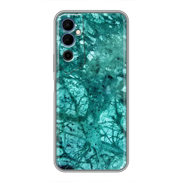 Чехол с принтом «Зеленый мрамор» для TECNO POVA Neo 2