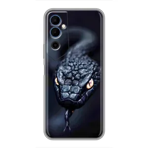 Чехол с картинкой «Хищники» для Tecno POVA Neo 2 (Черная змея)