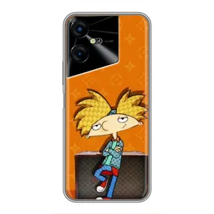 Бренднові Чохли для Tecno POVA Neo 3 - (PREMIUMPrint) (Арнольд)