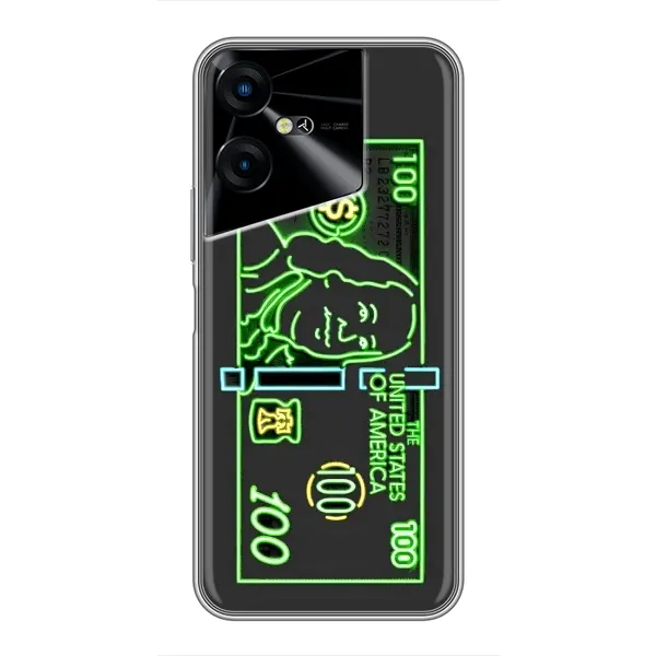 Чехол с принтом «Баксы» для TECNO POVA Neo 3
