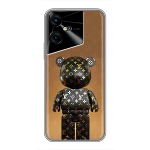 Чехлы для Tecno POVA Neo 3 - Bearbrick Louis Vuitton (PREMIUMPrint)