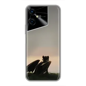 Чохол як приборкати дракона на Tecno POVA Neo 3 (Беззубик)