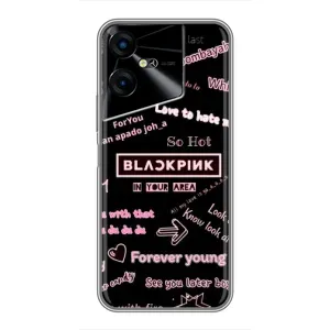 Чехол с музыкальной группой для Tecno POVA Neo 3 (BLACKPINK)