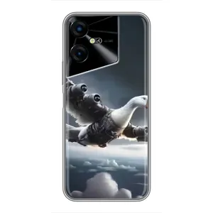 Чохол з мемом Тралалело тралала на Tecno POVA Neo 3 (Бомбардіні гусіні)