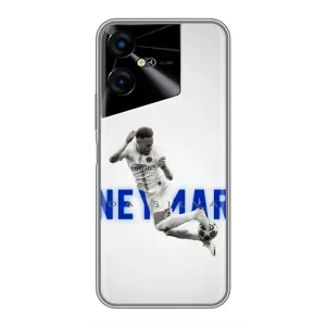 Чохол Неймар для Tecno POVA Neo 3 (AlphaPrint) (Бразилець Неймар)