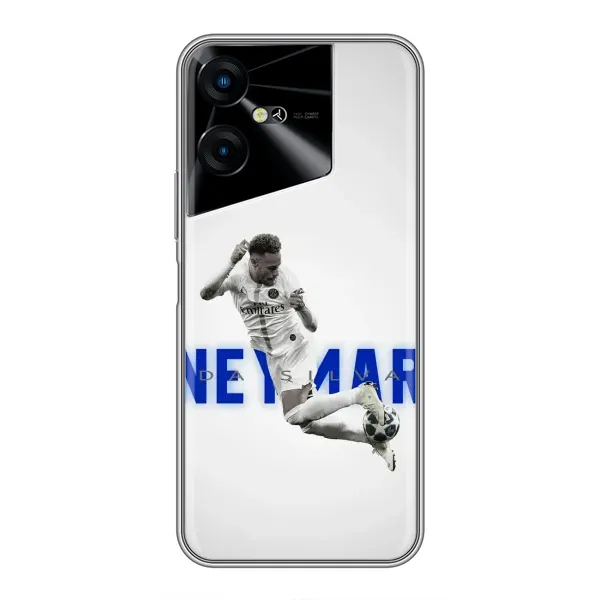 Чохол з принтом «Бразилець Неймар» для TECNO POVA Neo 3